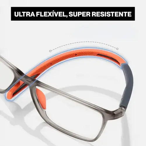 (Pague 3, Leve 5 Unidades) Óculos Ultra Focal com Grau Adaptável Unissex | Armação Flexy