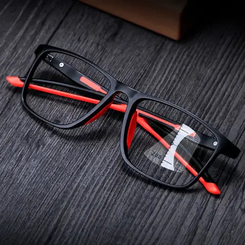 (Pague 3, Leve 5 Unidades) Óculos Ultra Focal com Grau Adaptável Unissex | Armação Flexy